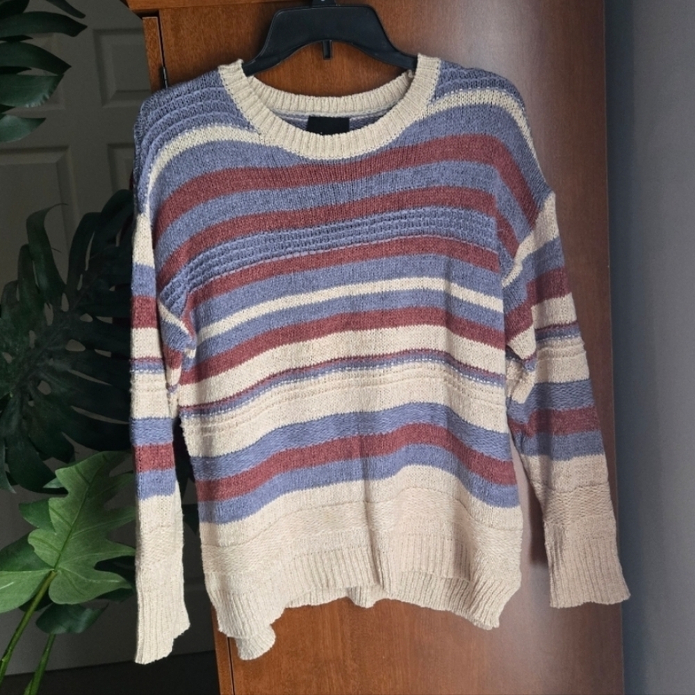 Women's Lumiere Striped Sweater Size Small